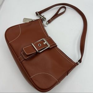 Vintage Coach Y2K Hamptons  Buckle Demi Mini Shoulder Bag Purse